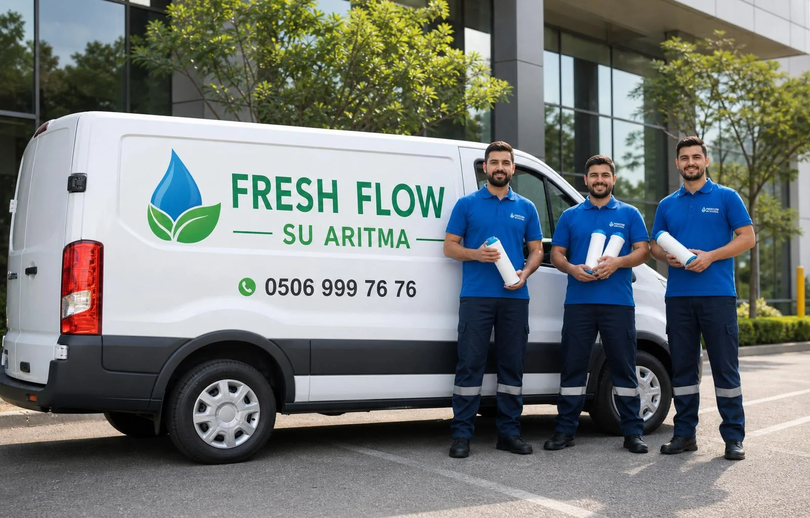 Aqua Gold Su Arıtma ekibi